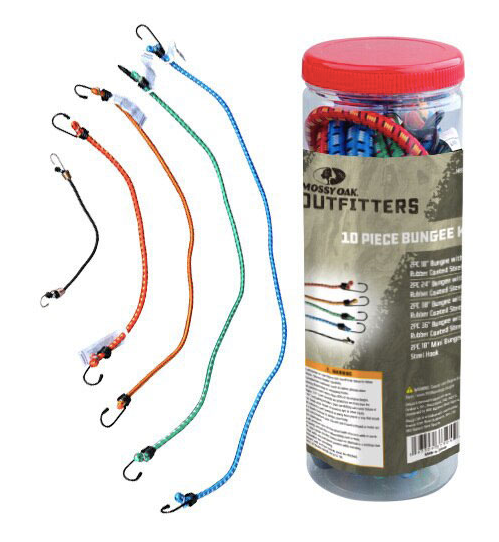 Mossy Oak Outfitters - 10pc Bungee Cord Set