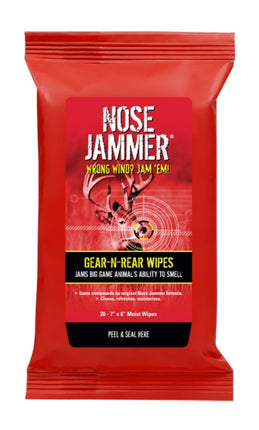 NOSE JAMMER Gear-N-Rear Wipes