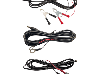 WISEEYE 12 VOLT POWER CORDS FULL KIT WITH CLAMP 5FT