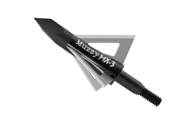 MX-3 3 Blade 100 Grain, 1 1/4" CUT, .025 Blade Thickness (3 pack)