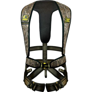 HUNTER SAFTEY SYSTEM ULTRA-LITE HARNESS MOSSY OAK 175-250LB L/XL