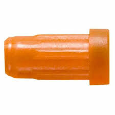 EASTON 9MM FLAT BACK NOCK 9MM ORANGE BAG (36)