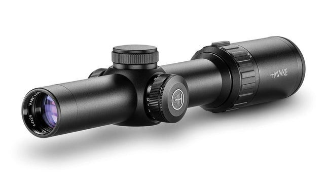 Hawke riflescope 1-4x24 30m Ir L4A Dot