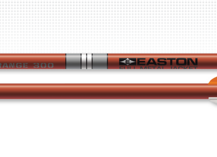 EASTON ARROW FMJ 5MM AUTUMN ORANGE 2" BULLY VNS 300 (6)