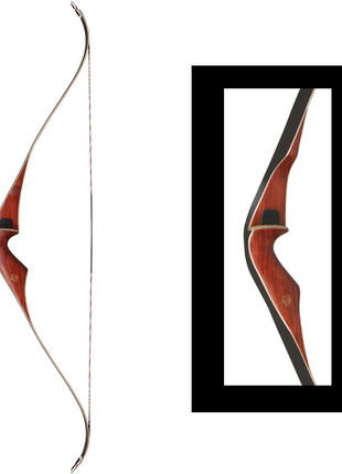 Bear Super Magnum (SuperMag) 48 Recurve Bow - Bubinga (48")