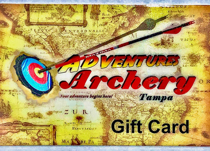 ADVENTURES ARCHERY GIFT CARD