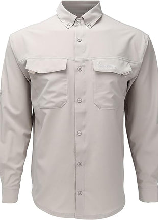 PARAMOUNT Mossy Oak Long Sleeve Button Down Performance Coolcore Fishing Shirt