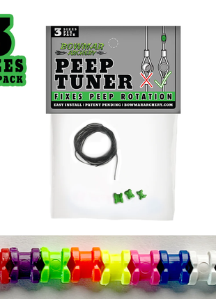 BOWMAR Peep Tuner (3pk)