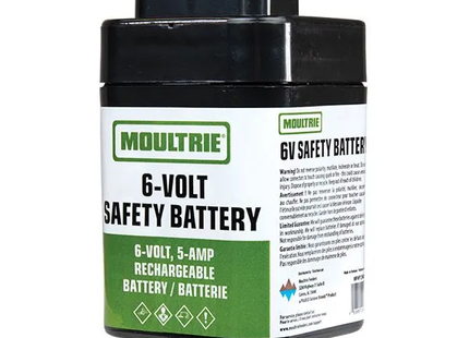 MOULTRIE 6-volt 5 amp Rechargeable Safety Battery