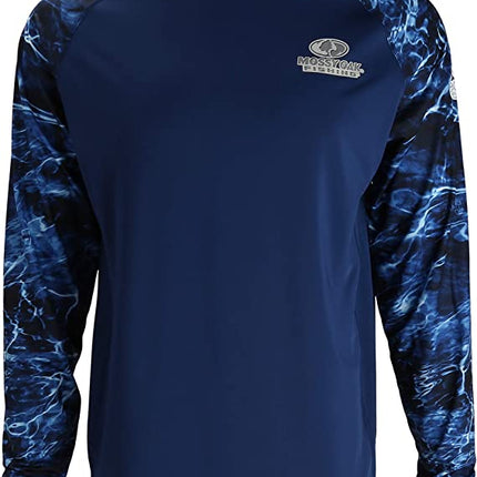 PARAMOUNT EAG Elite Mossy Oak Elements Long Sleeve Performance Fishing Shirt
