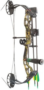 PSE MINIBURNER READY TO SHOOT PACKAGE RIGHT HANDED MODDY OAK COUNTRY CAMO 35-40LBS