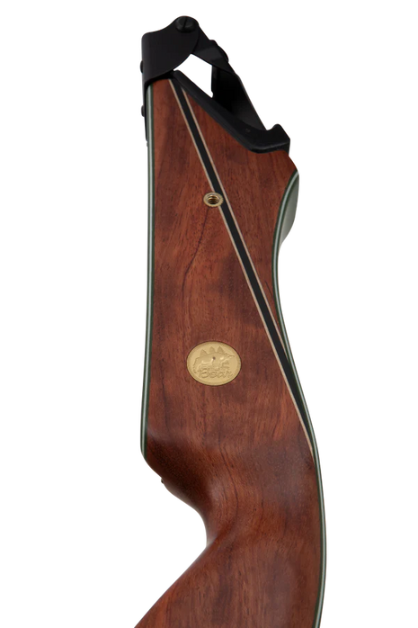 BEAR Take Down B Riser RH Bubinga with Green Glass