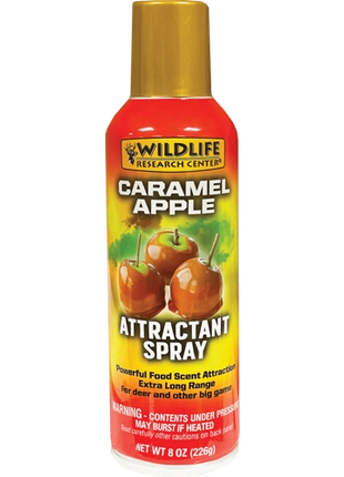 WILDLIFE RESEARCH Caramel Apple Attractant Spray Can   8 OZ