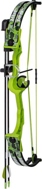 Bear Youth Bow Set, Brave RH Fred Bear Electric