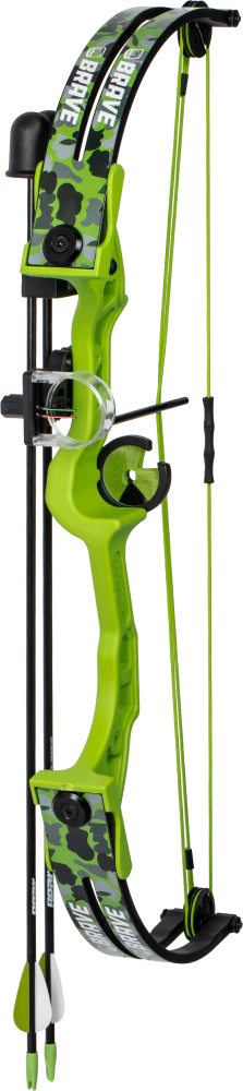 Bear Youth Bow Set, Brave RH Fred Bear Electric