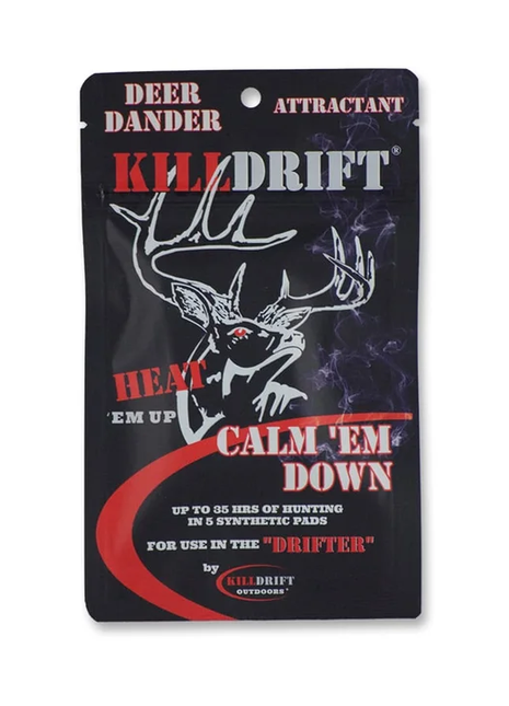 Kill Drift CALM 'EM DOWN (DEER DANDER) SCENT PK