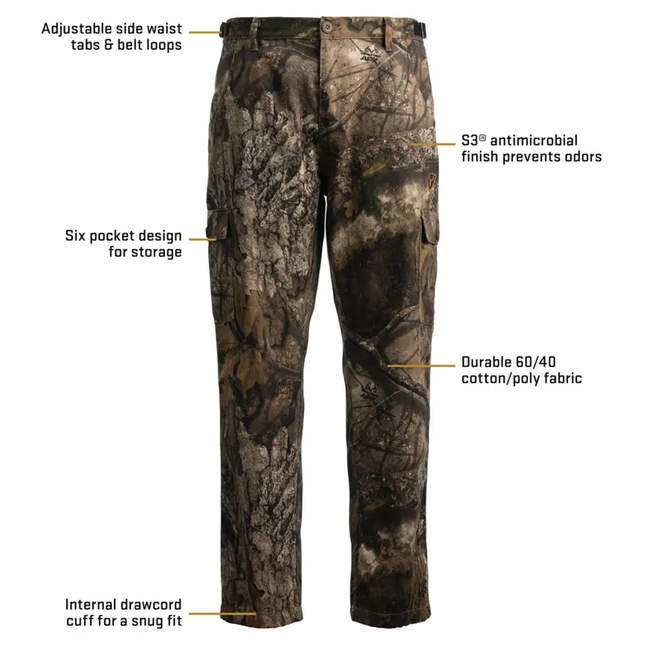 BLOCKER OUTDOORS Fused Cotton Ripstop Field Pant MO Country Roots 3XL