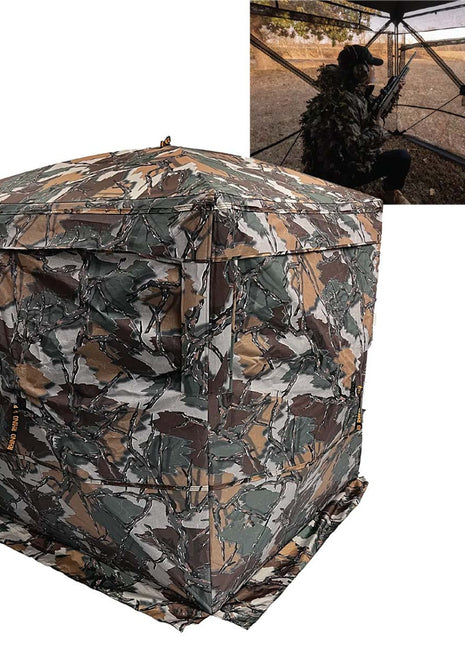 RHINO R-180 See-Through Blind PREDATOR CAMO