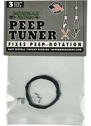 BOWMAR Peep Tuner (3pk)