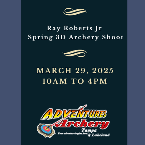 Ray Roberts Jr. Spring 3D Shoot