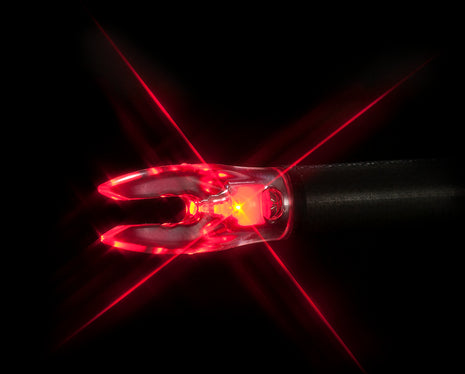 Nockturnal FIT Universal Size Red Lighted Nock