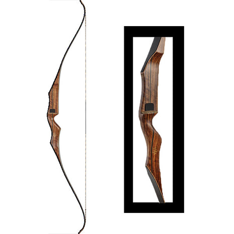 BEAR RCRV- KODIAK HUNTER - SHEDUA / GRAY (60") RH 55#