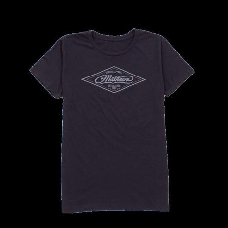 MATHEWS Tee - Womens Black Diamond (Clearance)