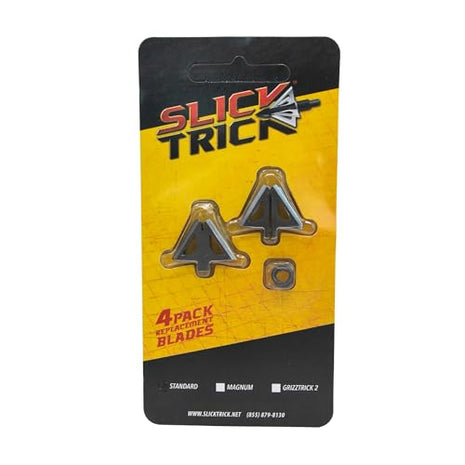 SLICK TRICK 4pk, 1' Standard Extra Blades 100/125gr