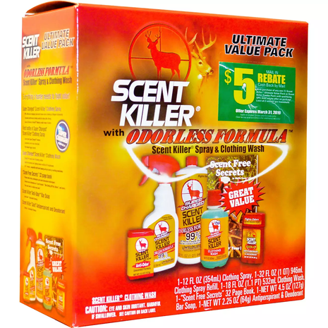 Wildlife Research Super Charged Scent Killer Kit Box Kit