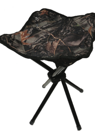 WFS 4-Leg Folding Stool Burley Camo Tan