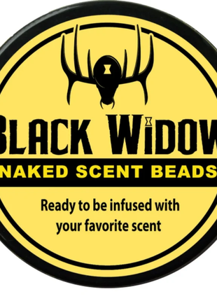 BLACK WIDOW DEER LURES Naked Beads 2oz.