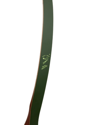 BEAR Take Down #3 limb  30 Lbs Bubinga with Green Glass