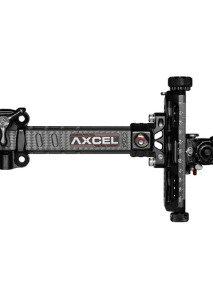 AXCEL SIGHT Achieve XP PRO UHM Carbon Bar Compound Sight RH Black 6"