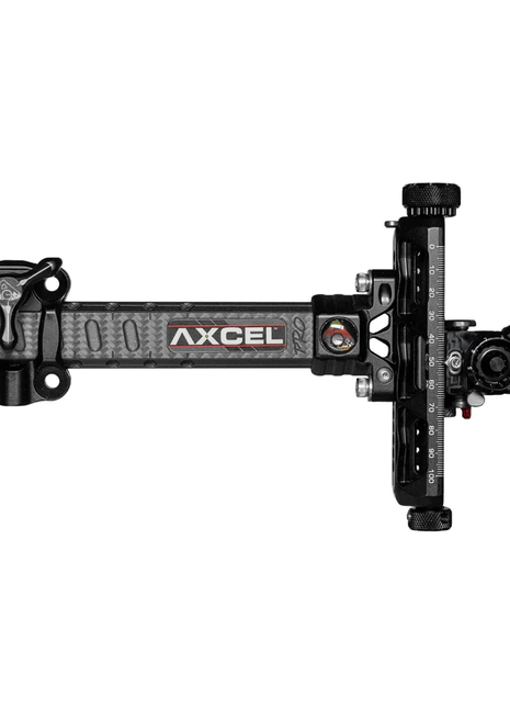 AXCEL Achieve XP Pro - UHM Diamond Weave Carbon Bar Compound - 6" - Right Hand - Black/Black