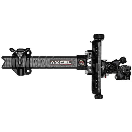 AXCEL SIGHT Achieve XP PRO UHM Carbon Bar Compound Sight RH Black 6"