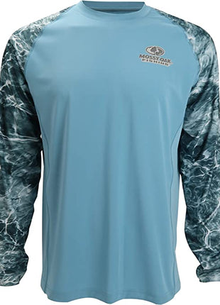 PARAMOUNT EAG Elite Mossy Oak Elements Long Sleeve Performance Fishing Shirt