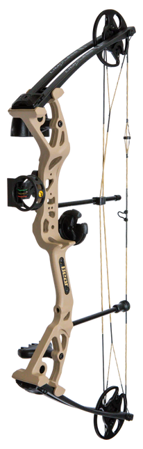 BEAR BOW PKG, Limitless (28") RTH RH50 Tan/Black