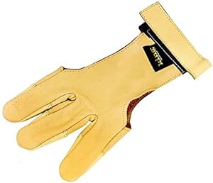 PSE GLOVE,DEERSKIN,L