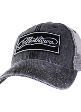 Mathews Apparel Black Stamp Cap (Legacy)