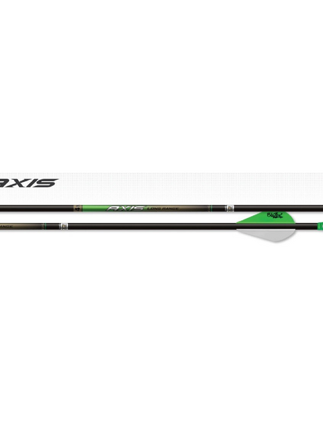EASTON Arrow, Axis 4Mm Lr Mg 340 3" Hybrid 26 Vanes W/ Ho (EA)