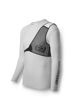 Easton Diamond Chest Guard White/Black