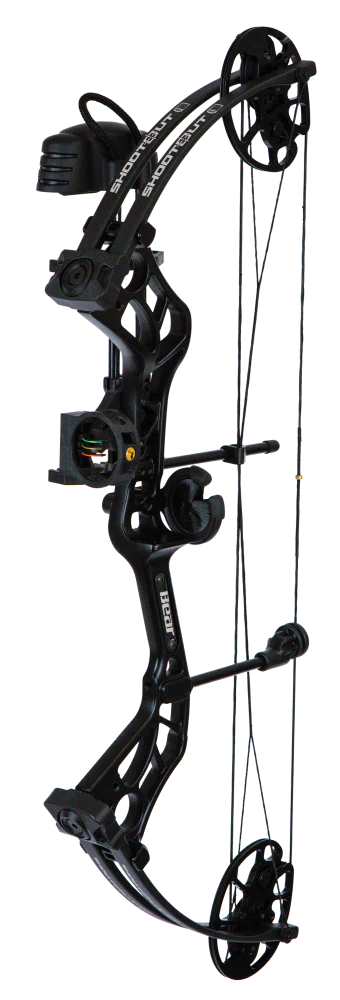 Bear Bow Pkg, Shootout (28") RTH 50 RH Black