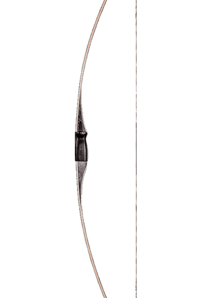 Bear Montana Longbow - Black Maple (64")