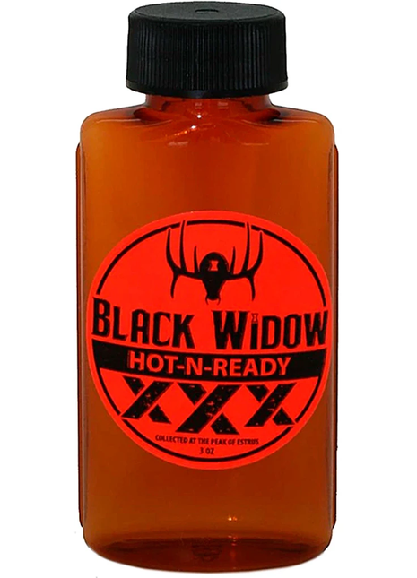 BLACK WIDOW DEER LURES Hot-N-Ready XXX 1.25oz.