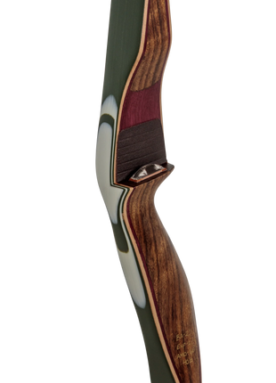 BEAR RCRV-1PC, KODIAK SATIN (SPECIAL) - MAPLE/BOLIVIAN ROSEWOOD (60") LH 40#