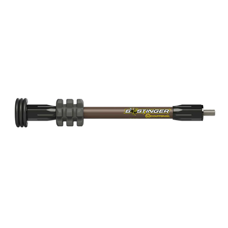 BEE STINGER STABILIZER MICROHEX 8" Brown