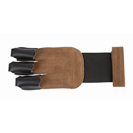 .30-06 Leather Tip 3 Finger Shooting Glove