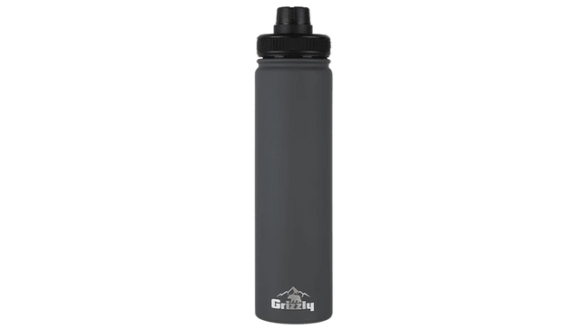 GRIZZLY 20oz Bottle Rubber Coated Stealth