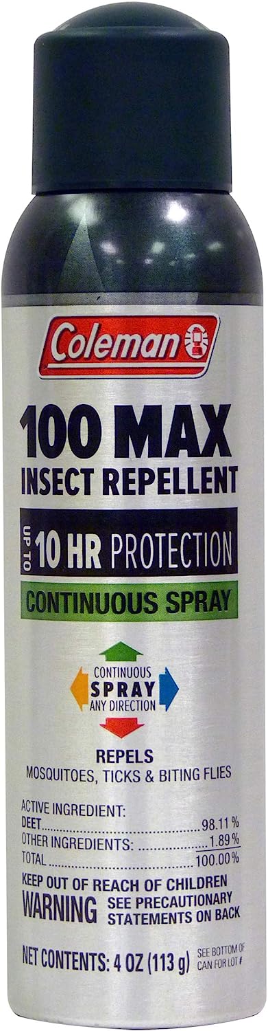 Coleman 100% Deet - 4oz.  - "Hot Show 30% Off"