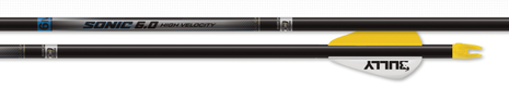 EASTON Arrow, SONIC 6.0 MG 2'' BLZR VN 500 FH (6pk)